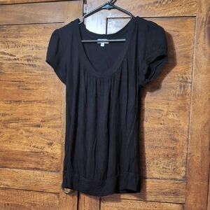 Classic Black Women's Jersey Top